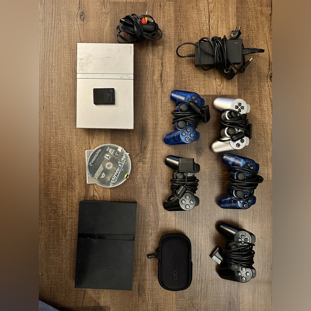 Play Station 2 and PSP